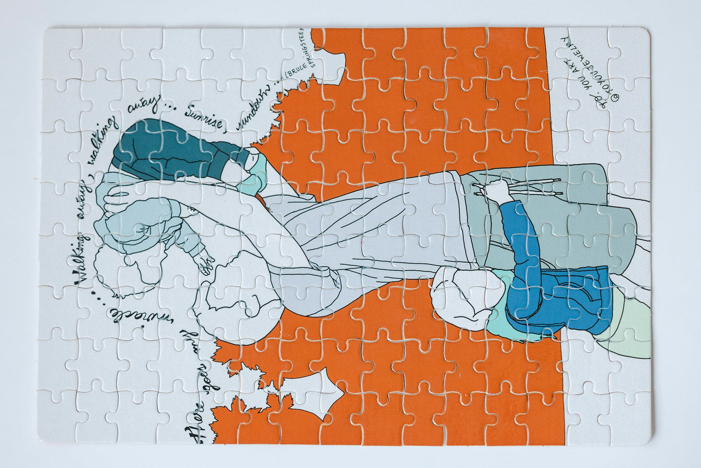 Family Line-Art Portraits: Personalised Gifts for Families