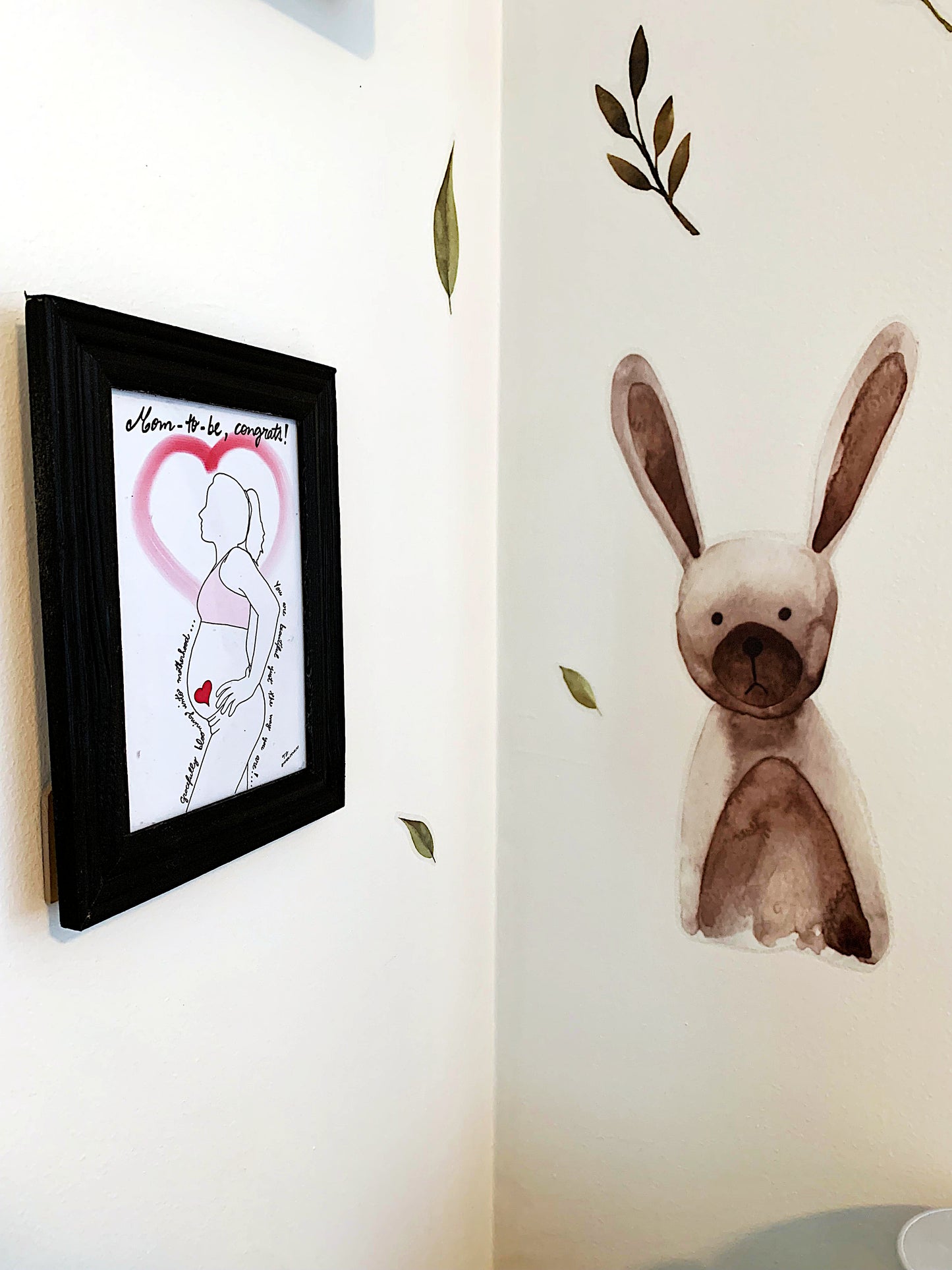 Greeting Cards: Baby Shower Single Sided Flat Card