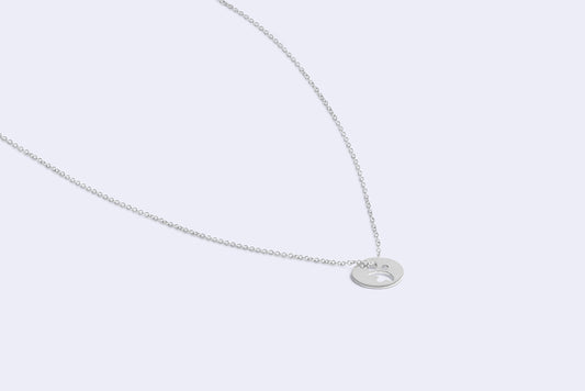 Nature Collection: Circle Leaf Necklace