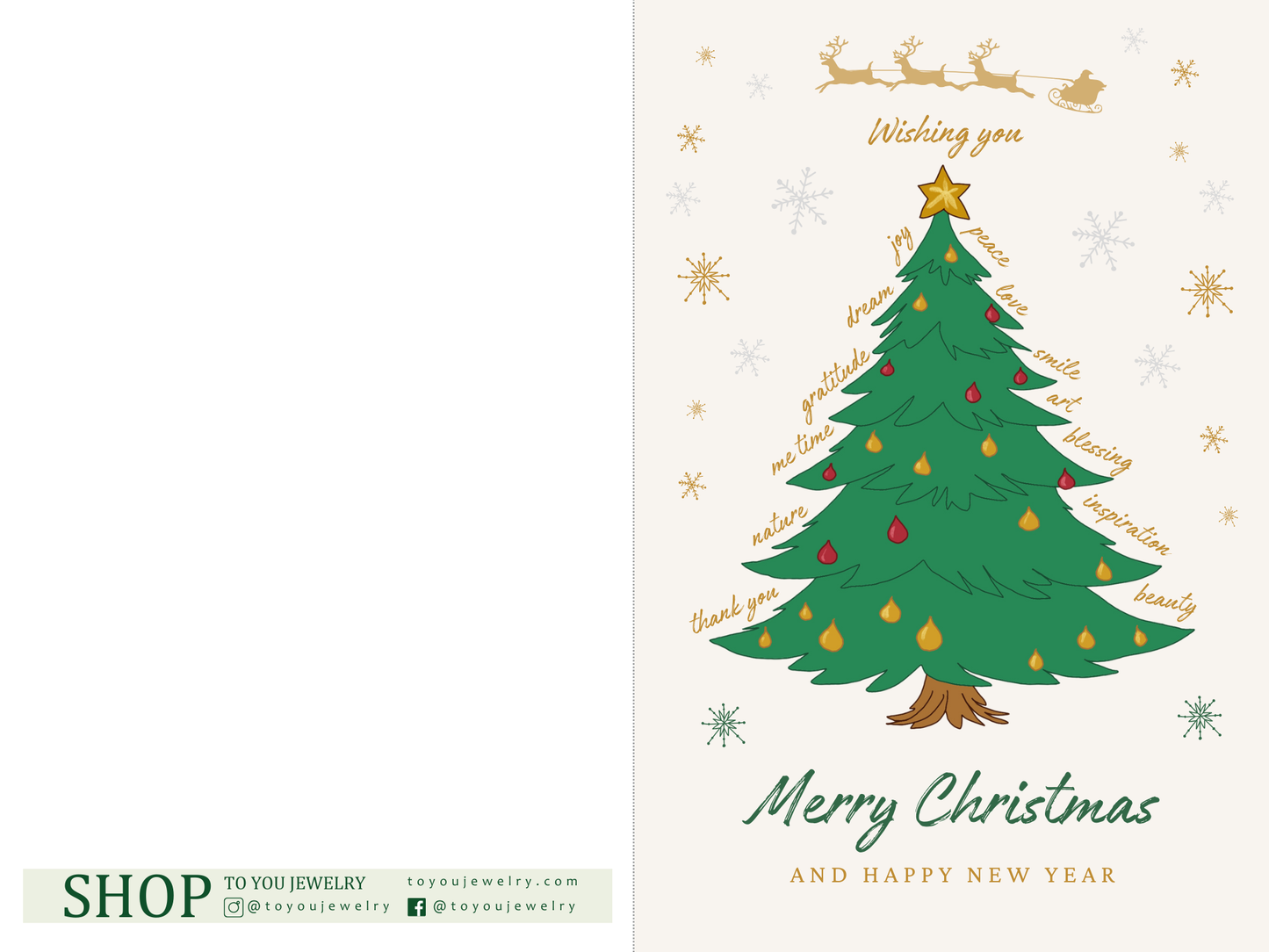 Greeting Cards: Christmas Folded Card