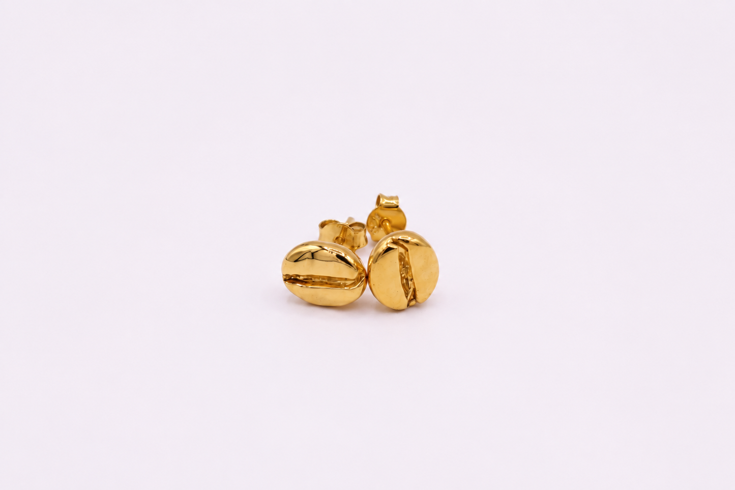 Me time Collection: Coffee Bean Earrings (Gold Plated)