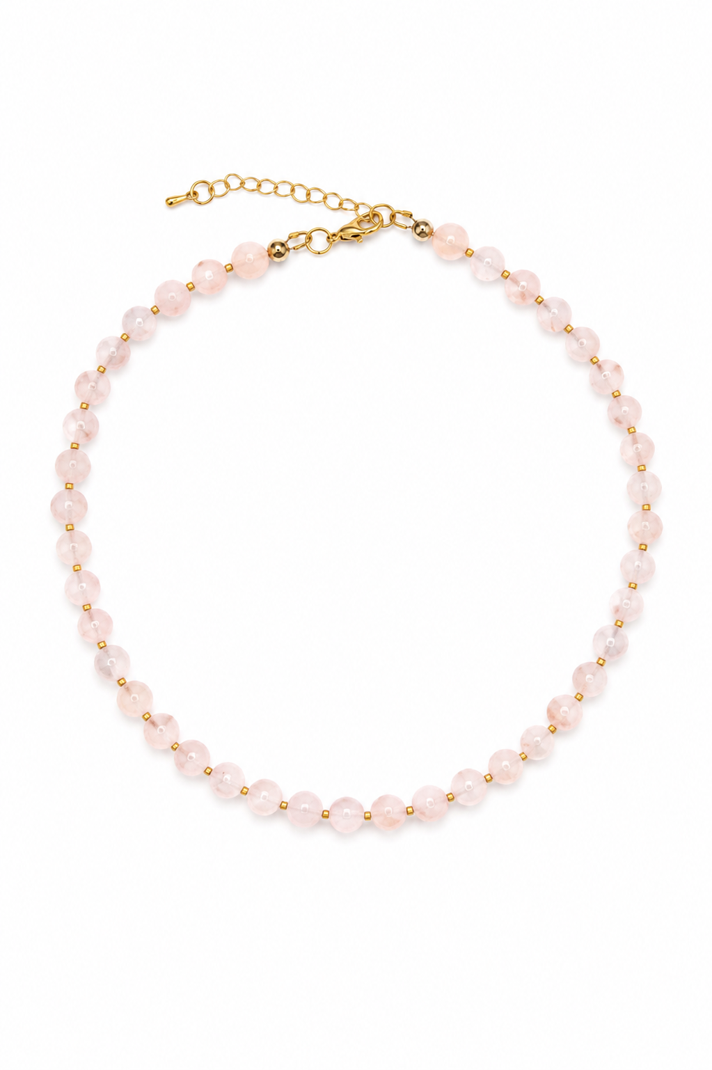 Summer Collection: Rose Quartz Necklace