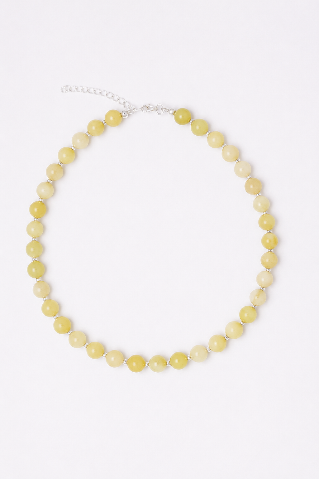 Summer Collection: Green Lemon Jade Necklace