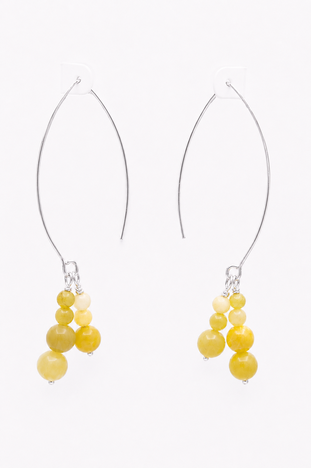 Summer Collection: Green Lemon Jade Earrings