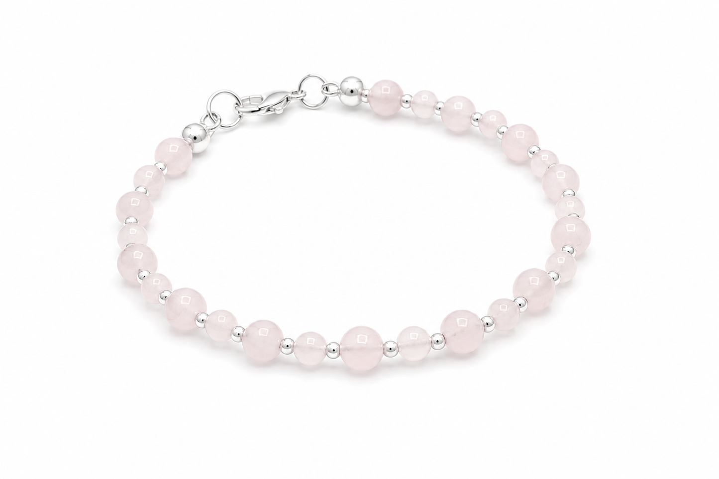 Summer Collection: Rose Quartz Bracelet