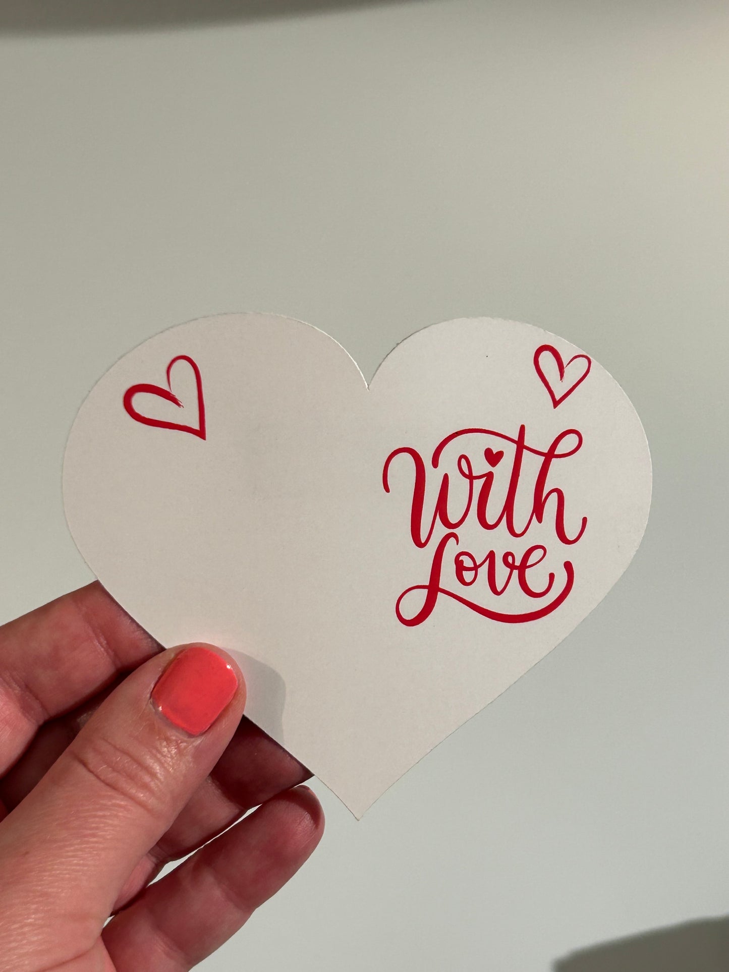 Magnet Greeting Cards: With Love