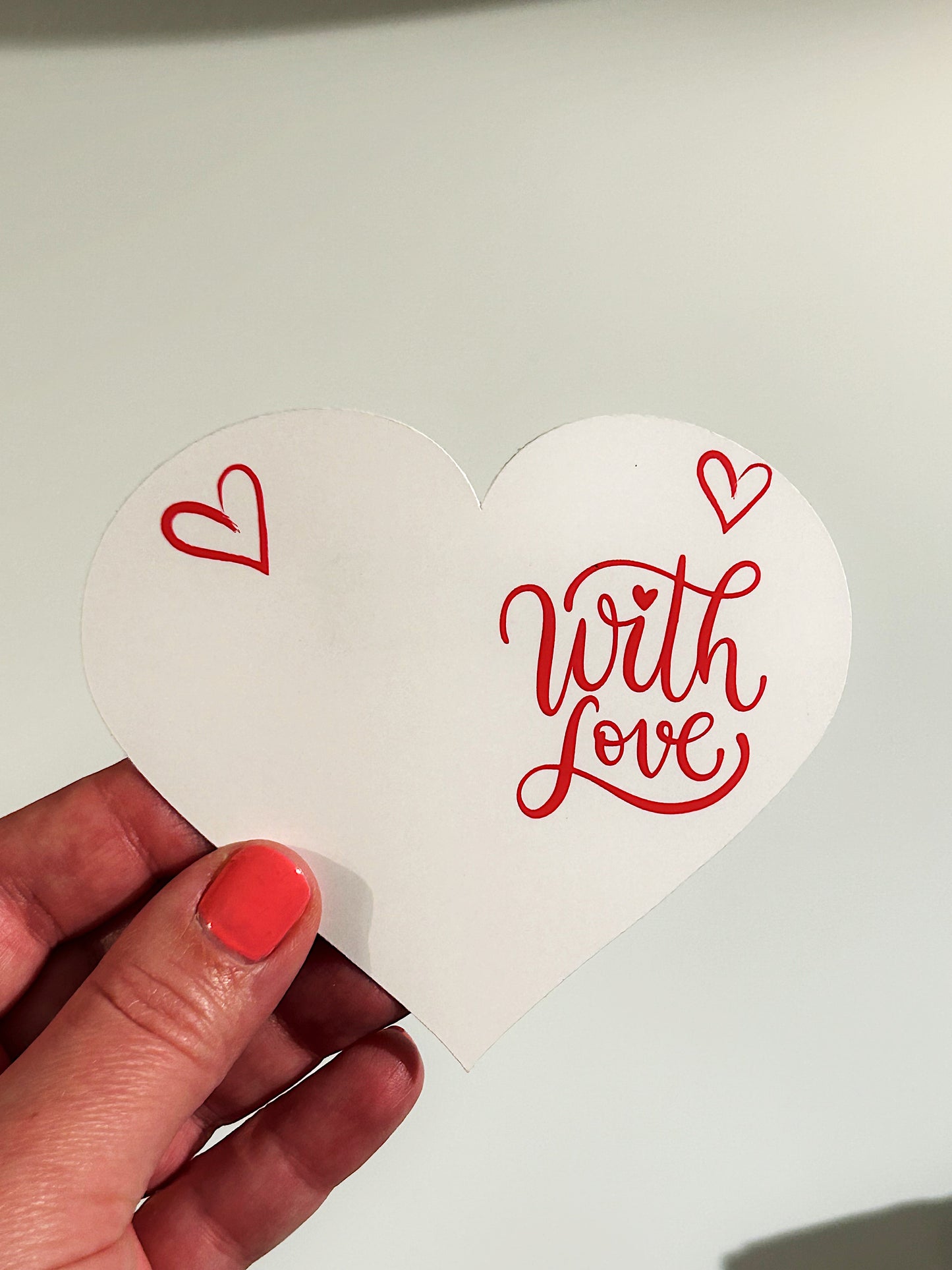 Magnet Greeting Cards: With Love