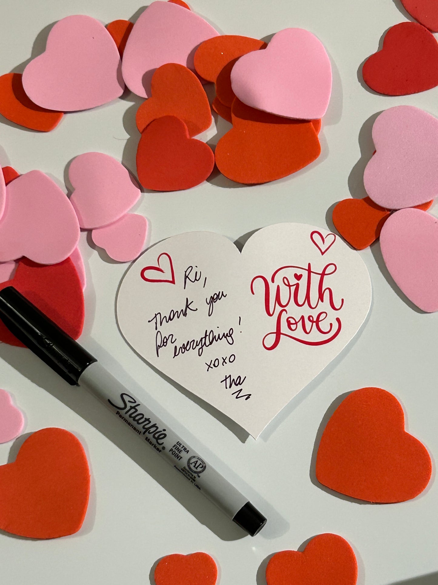 Magnet Greeting Cards: With Love