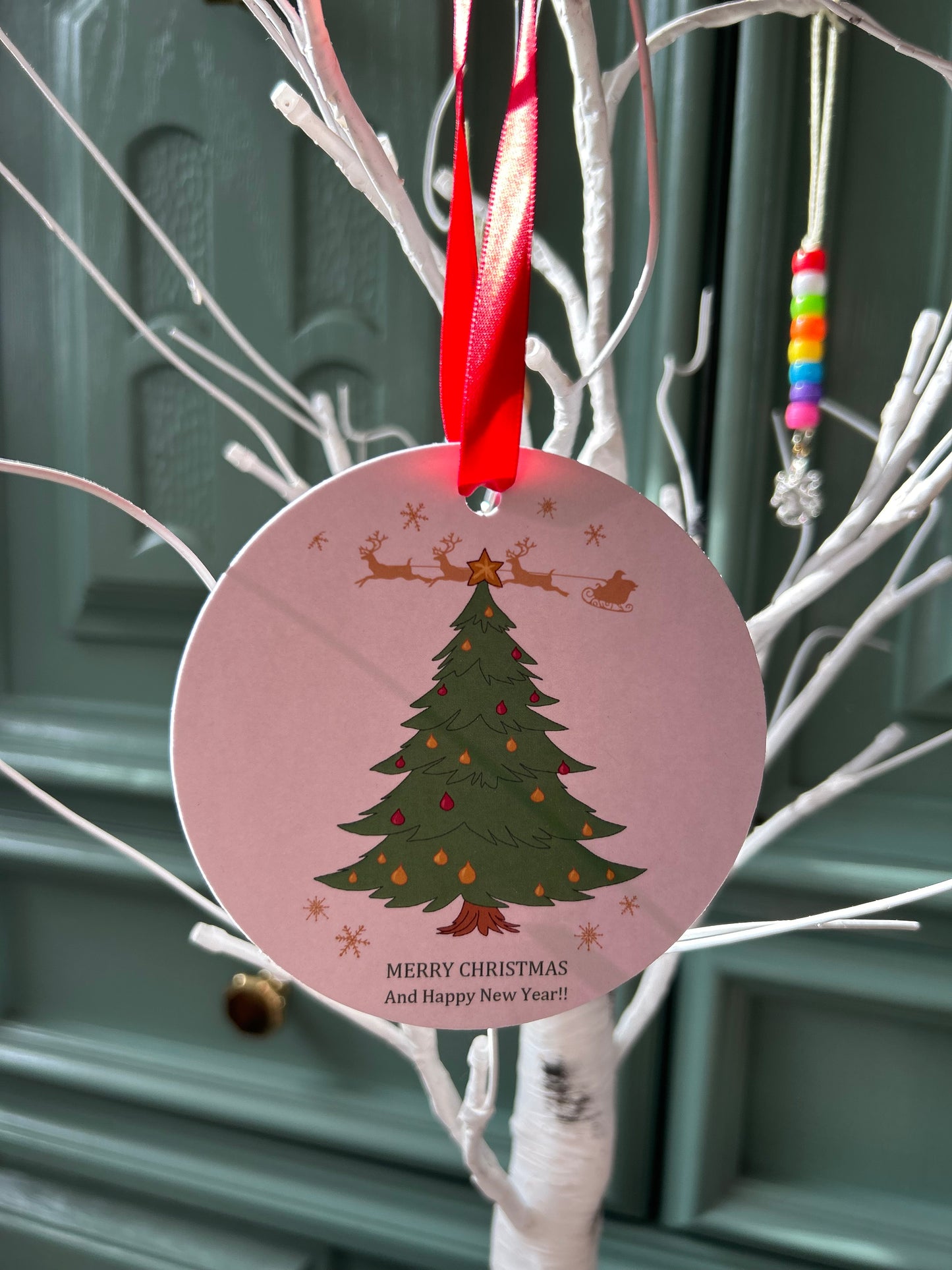 Greeting Cards: Christmas Greeting Card Ornament