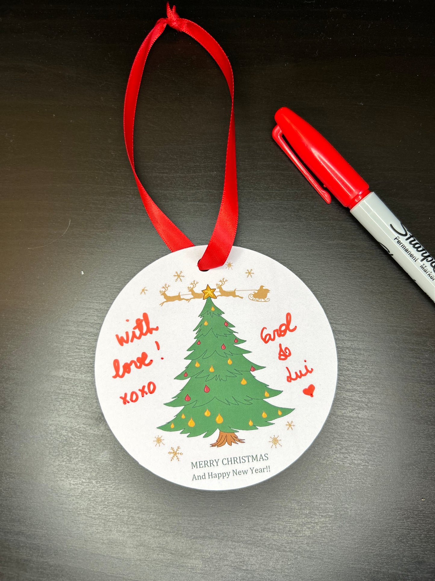 Greeting Cards: Christmas Greeting Card Ornament