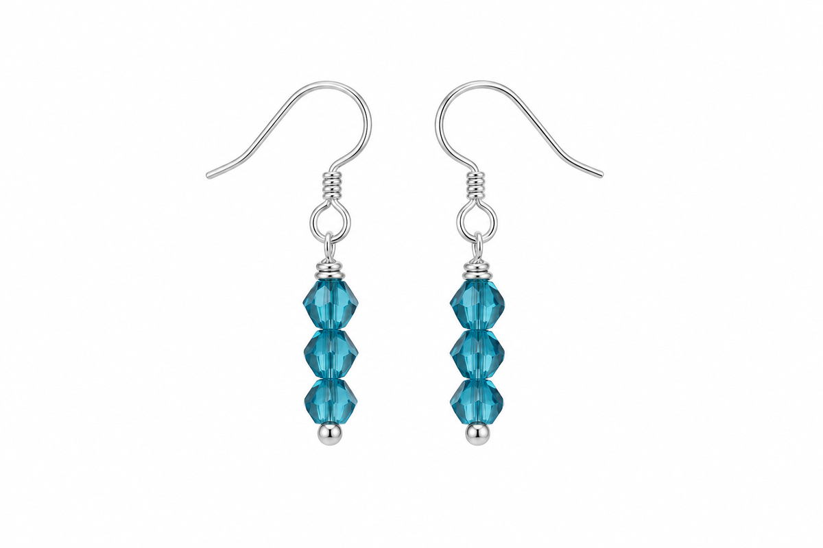Friendship Collection: Crystal Drop Earrings