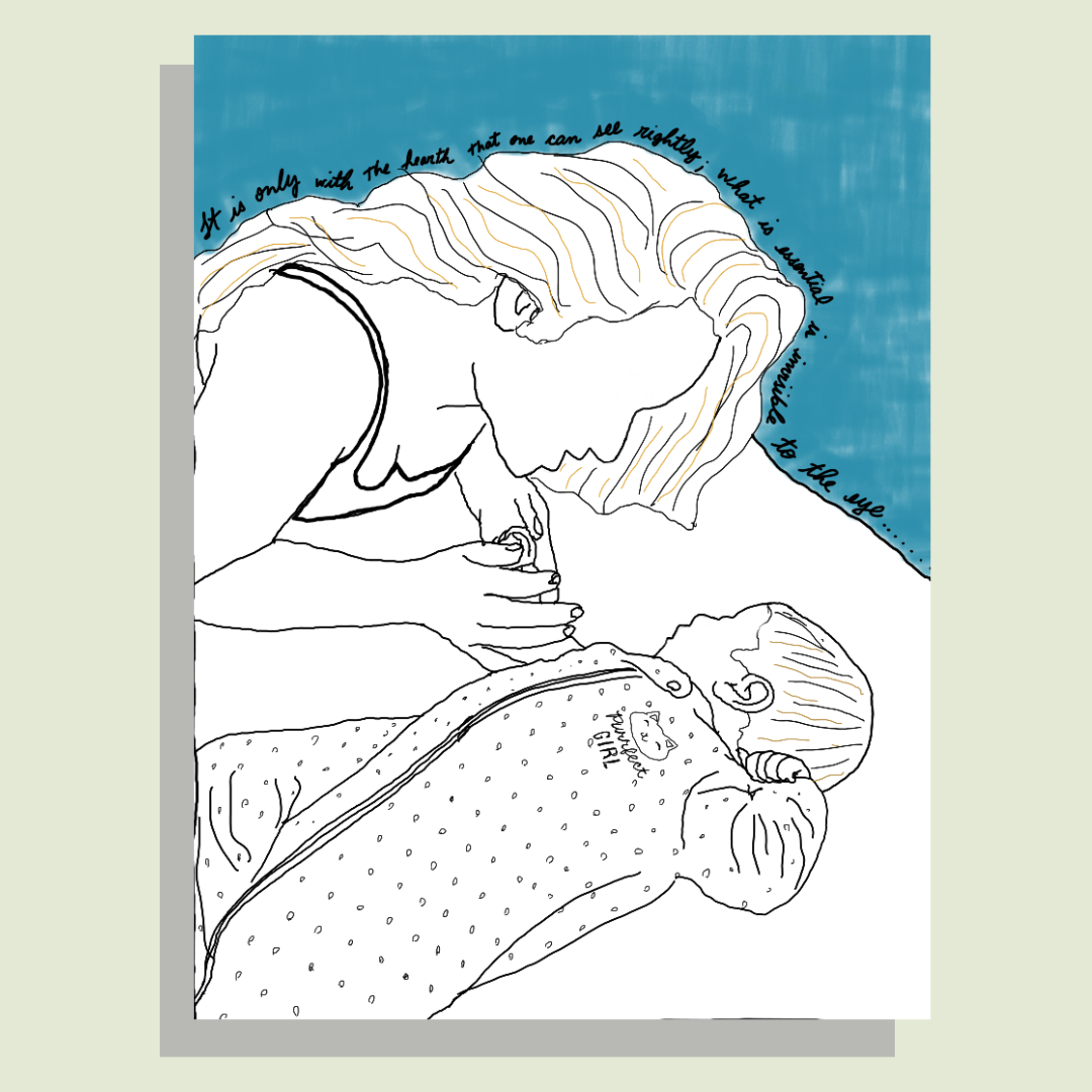 Mother Line-Art Portraits: Personalised Gifts for Mothers